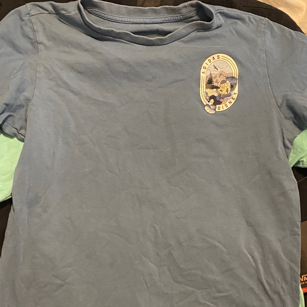 Adidas Kids Blue Adventure Tee